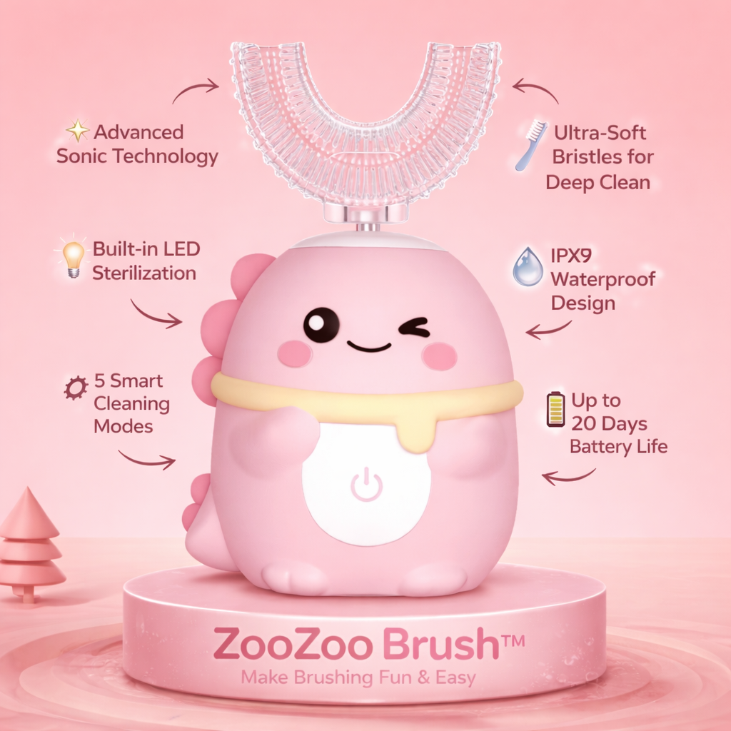 Winky DiNO ZooZoo Brush™ Sonic U-Brush