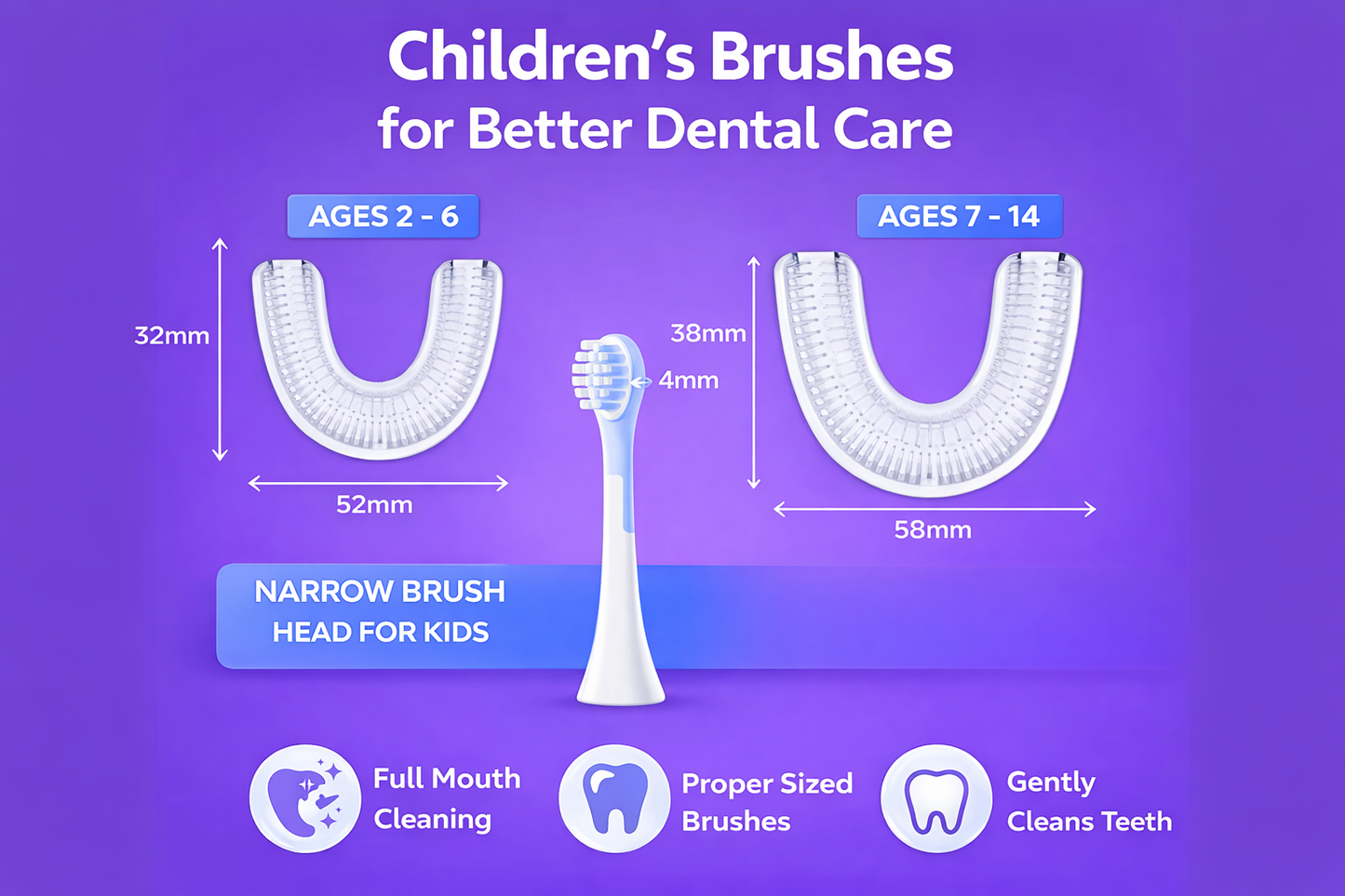 Winky DiNO ZooZoo Brush™ Sonic U-Brush